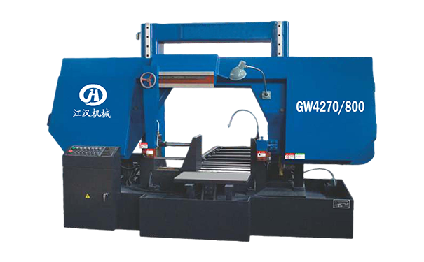 清新GW4270/800双柱龙门卧式带锯床